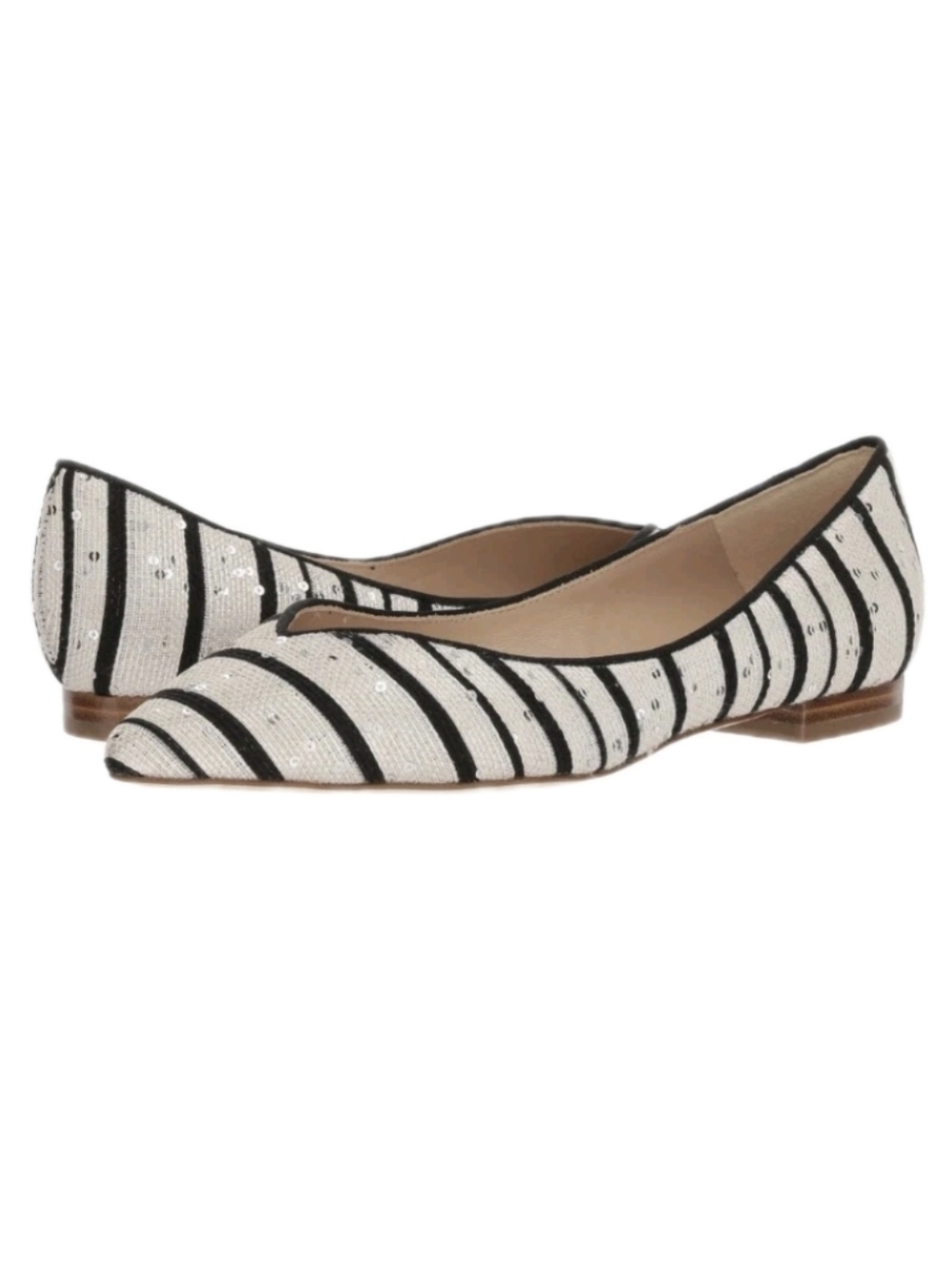 L.K. Bennett Bennett Womens Luisa Pointed Toe Ballet Flat Size 7